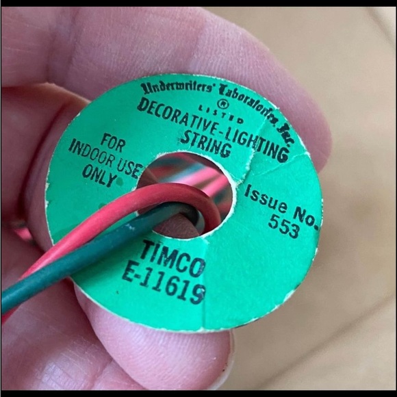 🔥🔥. 3 Strings vintage lights - Picture 4 of 5